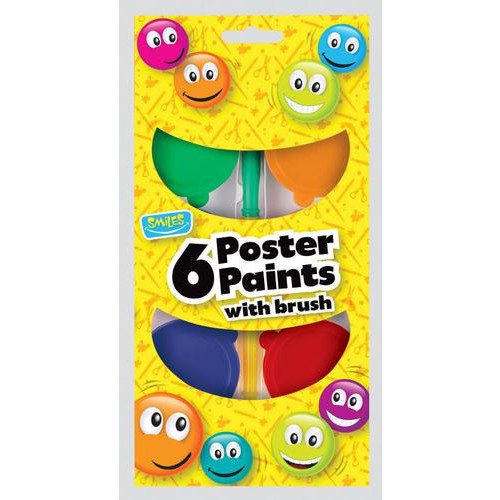 Kardwell Hobbs - Smile Poster Paints - Pack 10