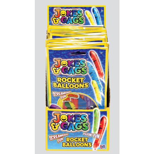 Screaming rocket hot sale balloons